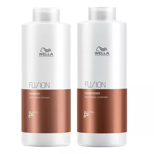 WELLA Kit Fusion Intensive Repair shampoo 1000ml + conditioner 1000ml