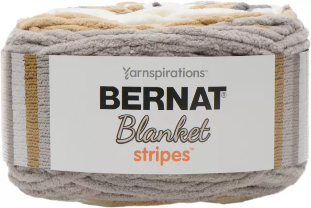 Yarnspirations Bernat Blanket Big 10.5 oz Jumbo Blanket Yarn FIREWOOD