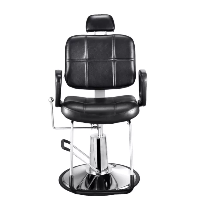 Barber Chair Beauty Hair Salon Recline Hairdressing Shaving Chair for Barbershop