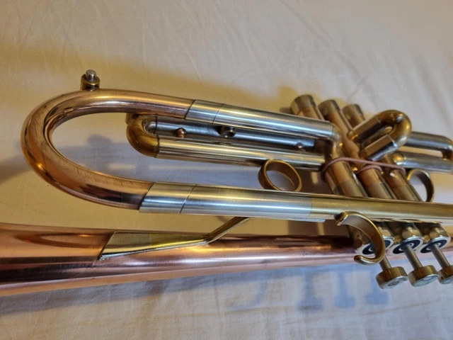 Trumpet Lotus Solo Max - Raw Brass 3