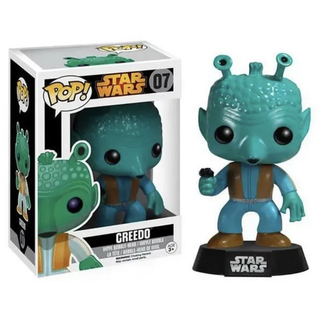 Funko Pop Star Wars Greedo Black Box Vaulted Retired #07