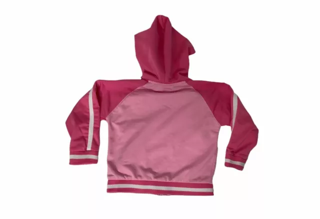 Mon-Petit Infant Girl's Hooded Track Jacket Pink Princess Size 24 Month's 2