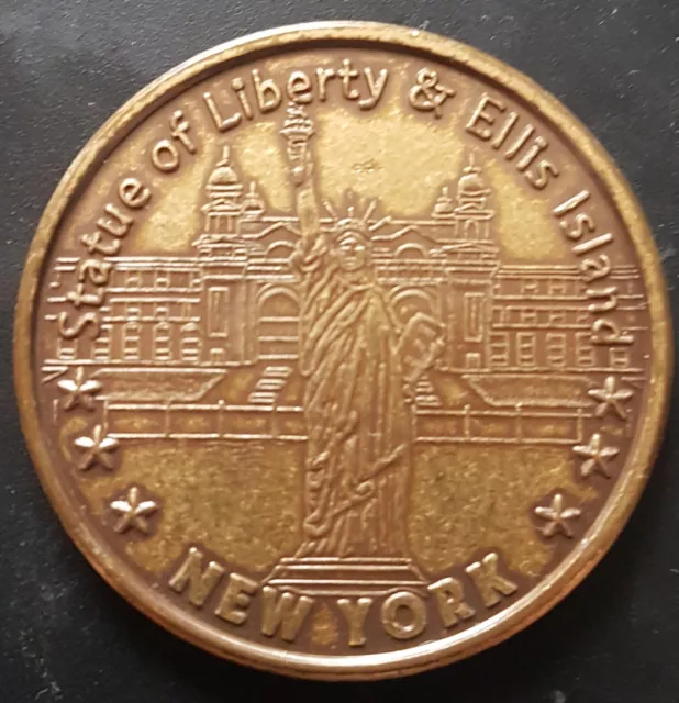 Statue Of Liberty & Ellis Island Medal