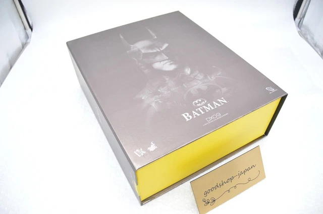 Hot Toys Batman DX09 1/6 Figura da collezione versione 1989 Michael Keaton...