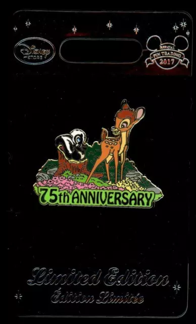 DS Store Bambi 75th Anniversary LE 800 Disney Pin 119655