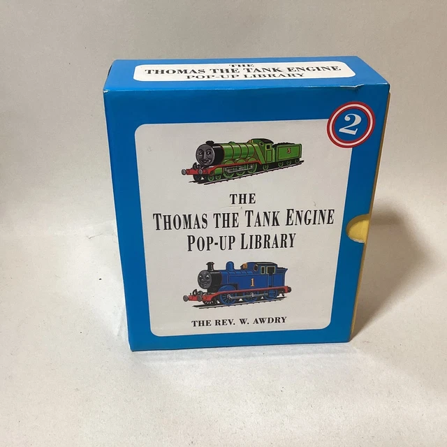 THOMAS THE TANK Engine PopUp Library by The Rev W Awdry Hardback Book