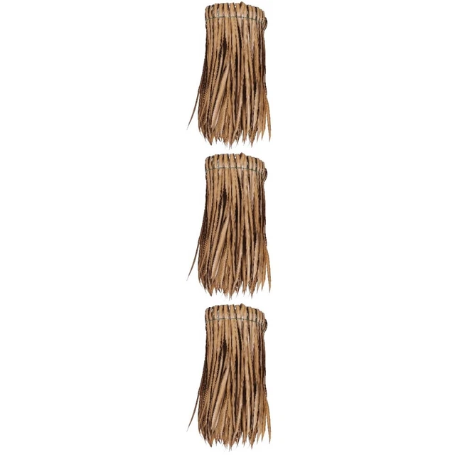 3x Decorative Simulation Grass Roofs tiki bar decores Fake Straw Roofs