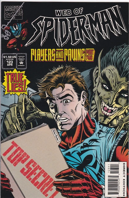 Web of Spider-Man #123 Vol. 1 (1985-1998, 2012)Marvel Comics,Direct
