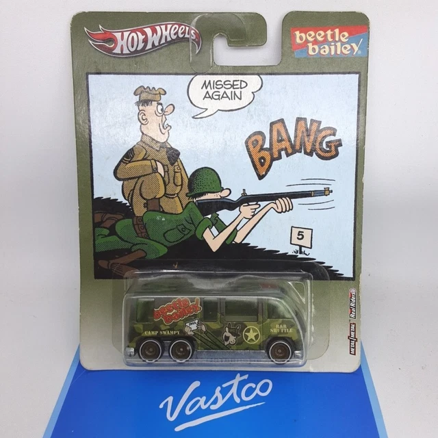 HOT WHEELS DIECAST Beetle Bailey GMC Motorhome Hotwheels Pop Culture