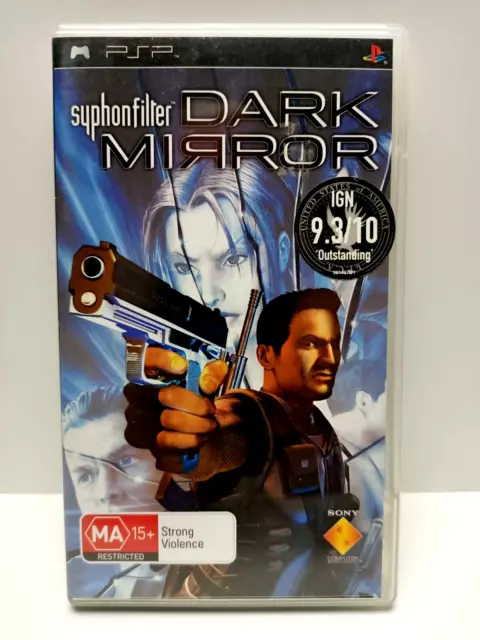 Syphon Filter Dark Mirror PSP Disc Only – Games A Plunder