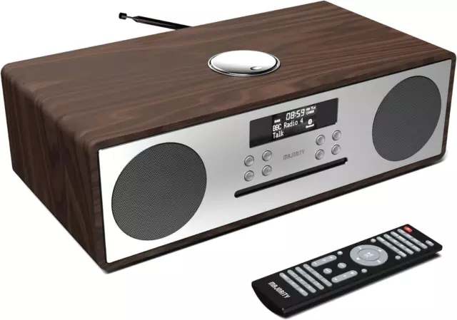 Majority Oakington Bluetooth Hi-Fi Dual Stereo System -  CD PLAYER NOT WORKING