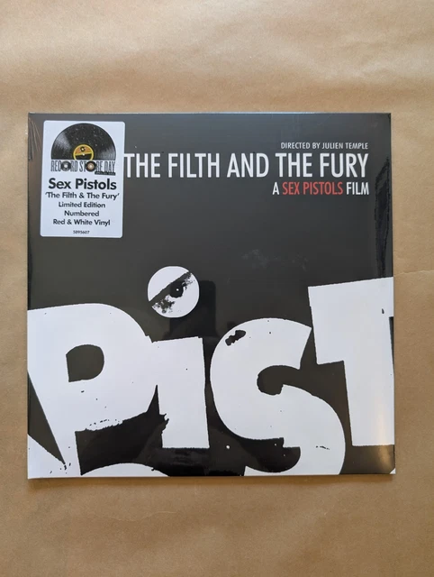 SEX PISTOLS THE Filth And The Fury LP RSD 2024 Red/White Vinyl New