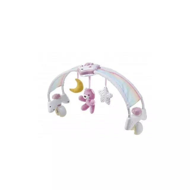 CHICCO Rainbow Sky - baby bed bell Pink