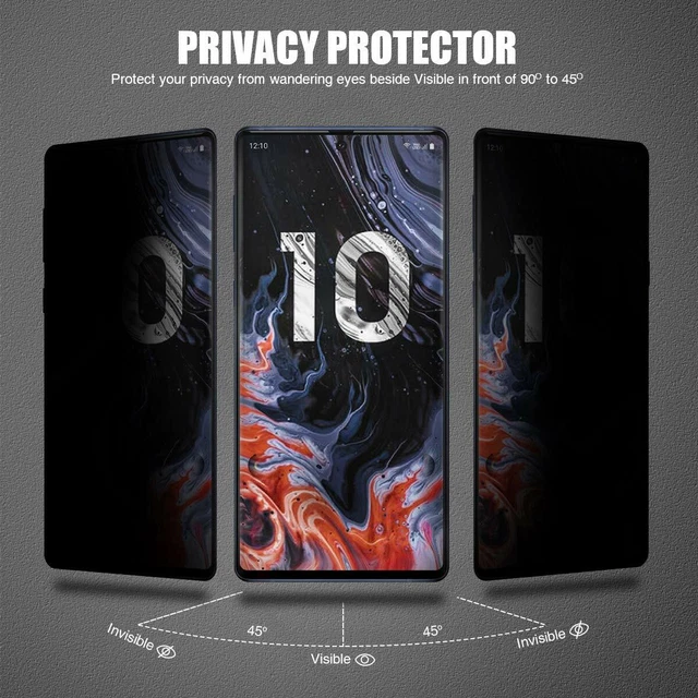 2x Panzerfolie Sichtschutz Blickschutz Für Samsung S22 S23 S24