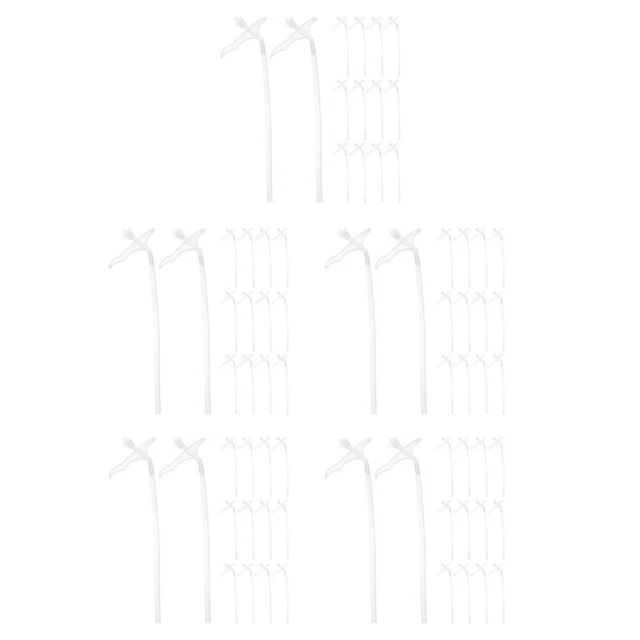 10 Stück Sprühschaum Ersatzschläuche - Für Isolierschaum Dosen