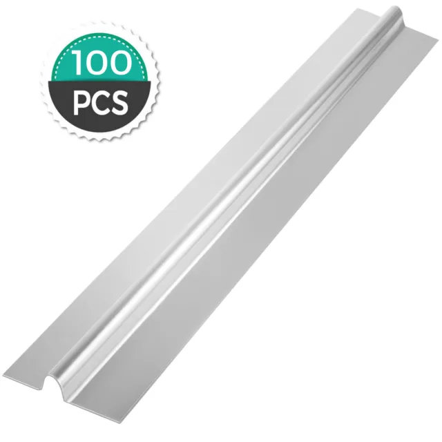 VEVOR 100-4' Omega Aluminum Radiant Floor Heat Transfer Plates for 1/2" PEX USA