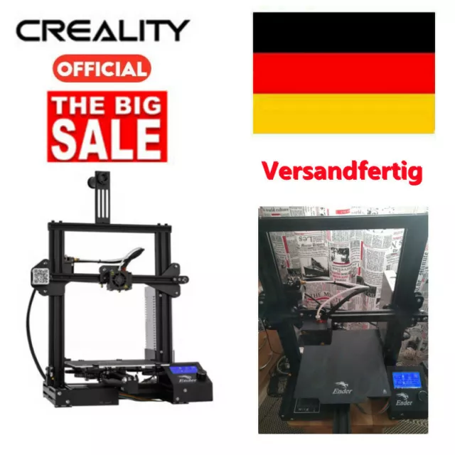 Unrepariert Creality Ender 3(PRO)(V2)(Neo)(V3 SE) 3D-Drucker Keine Rückkehr EU