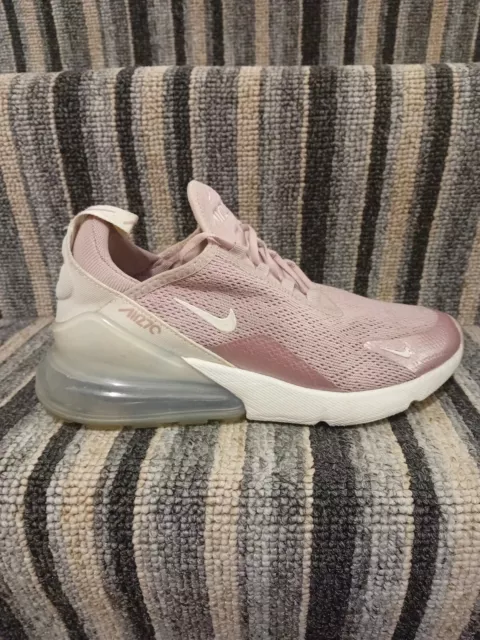 NIKE AIR MAX 270 Trainers Women s UK Size 5 Shoes Elemental Rose