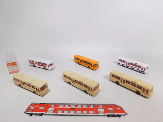 CV214-0,5 #6x wiking H0 1:87 Bus MB O 305 : 700 + 700/1 Märklin etc Sg / Top +