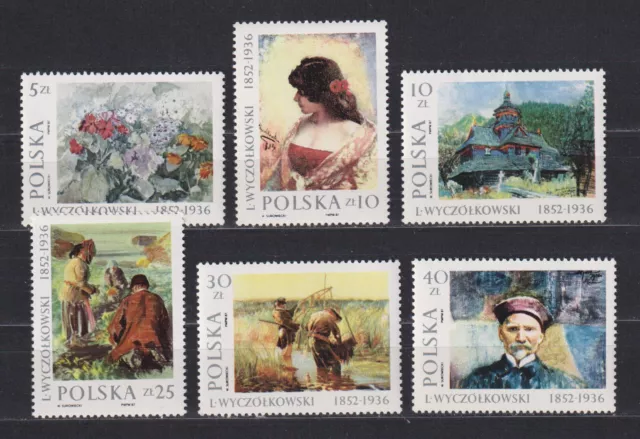 Polen 1987: Mi. Nr. 3082-87 postfrisch