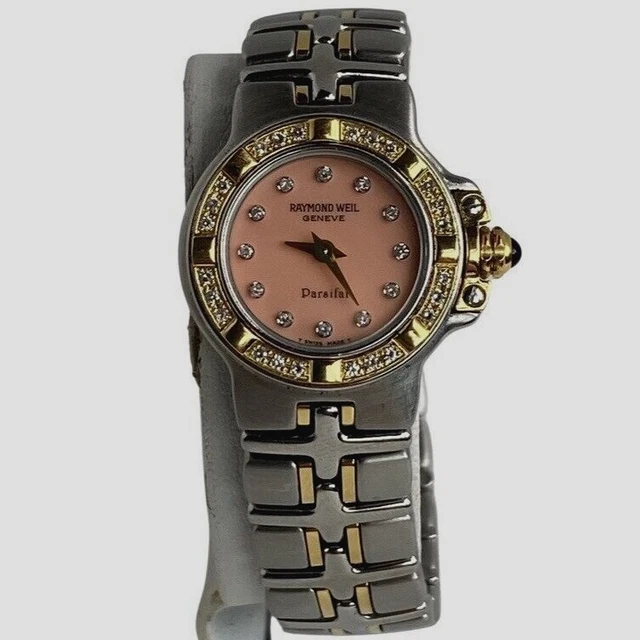 Raymond Weil "Parsifal" with Pink and Diamond Dial Watch Raymond Weil "Parsifal" with Pink and Diamond Dial Watch