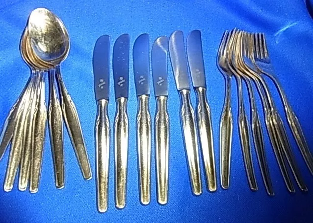 18 PCS CUTLERY Set WMF Patent 90 Silver Plated Forks Spoons Knives 3500 AU1 229.99 PicClick