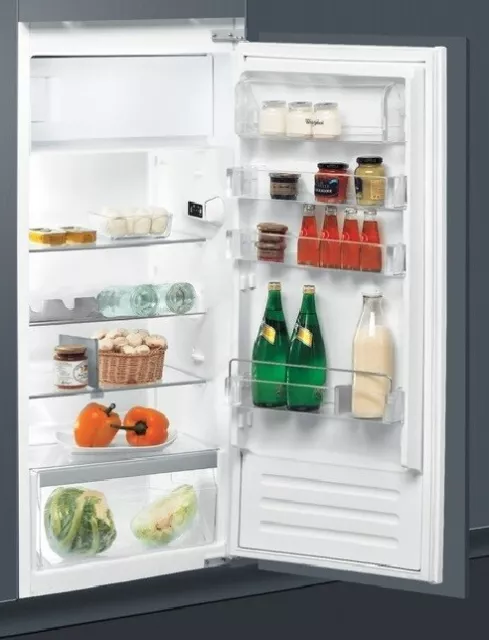 WHIRLPOOL Arg 71911 Frigo Encastré Porte Simple 6° Sens Éclairage LED Blanc