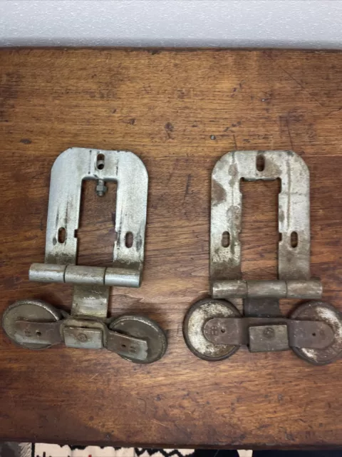 Barn Door Rollers Primitive Shop Barn Garage Antique FARM Farmhouse Vintage