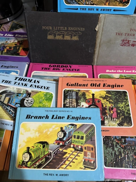 THOMAS THE TANK ENGINE AND FRIENDS Railway Series Books Well Read Set thomas-the-tank-engine-and-friends-railway-series-books-well-read-set