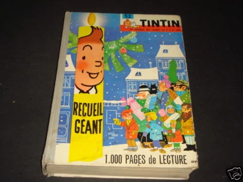 Herge Album Du Journal De Tintin Français N°52 Rare