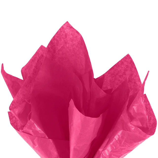 Gift Wrap Tissue Paper Rose Red 20"x26" for Gift Bag Wedding Party 50 Sheet