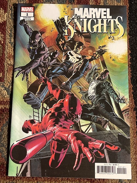 MARVEL KNIGHTS #1B 2019 Punisher Daredevil Variant Cover Unread 1t Print NM