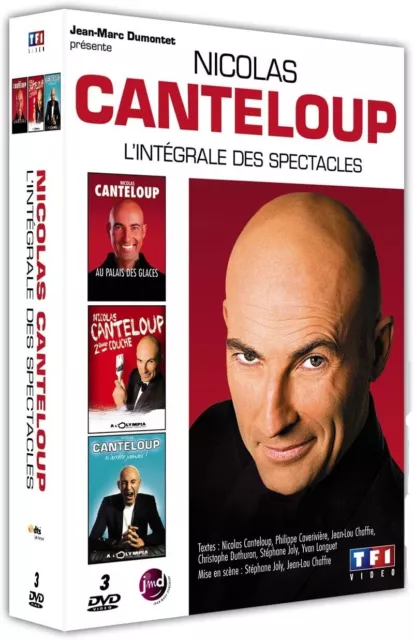 CANTELOUP, L'intégrale des Spectacles - Coffret 3 DVD - Neuf