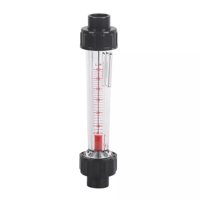 60‑600L/H Plastic Tube Liquid Water Rotameter LZS‑15D Flow Meter