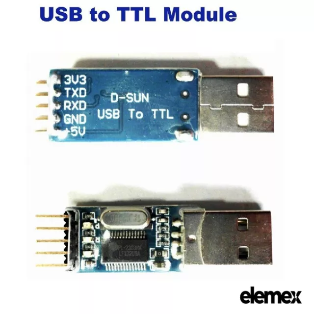 USB to TTL level UART RS232 Converter PL2303HX adapter for Arduino - AVR - PIC