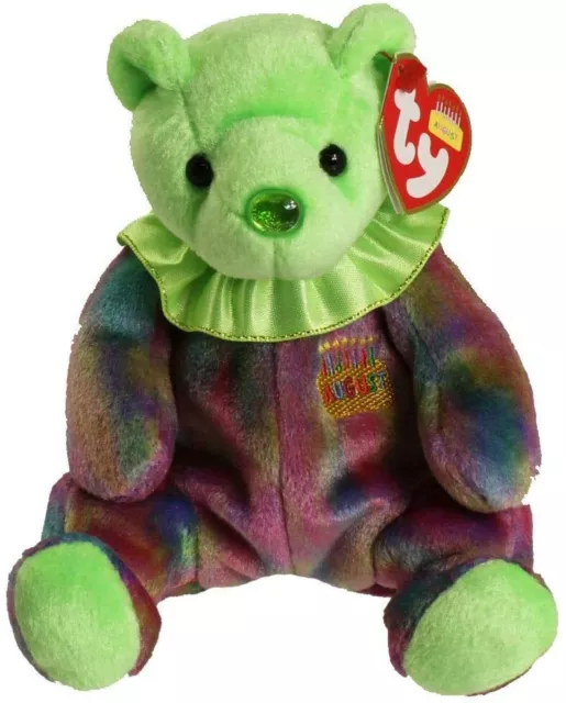 TY August Birthday Bear Beanie Baby …