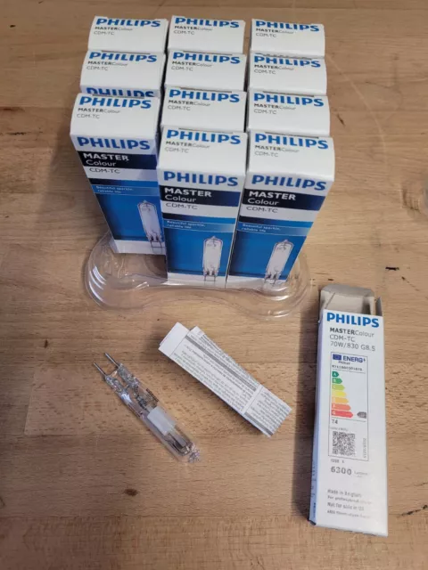 12x Philips Master Colour CDM-TC 70W/830