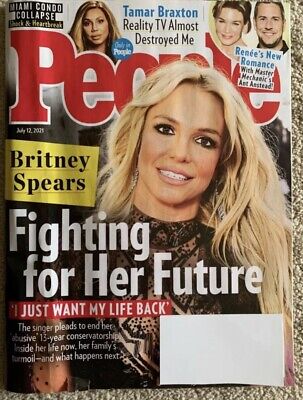 People Magazine (July 12, 2021) BRITNEY SPEARS FIGHTING FOR HER FUTURE