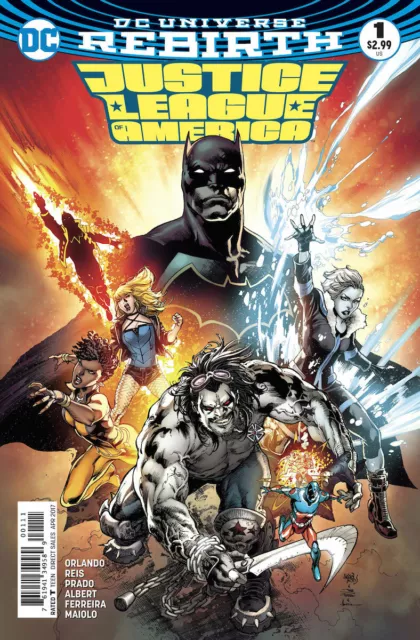 Justice League of America - Rebirth (2017 - 2018) Assorted Issues and Prices