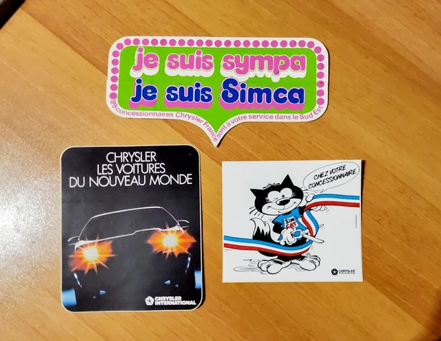 AUTOCOLLANT MATRA SIMCA gitanes - Collection