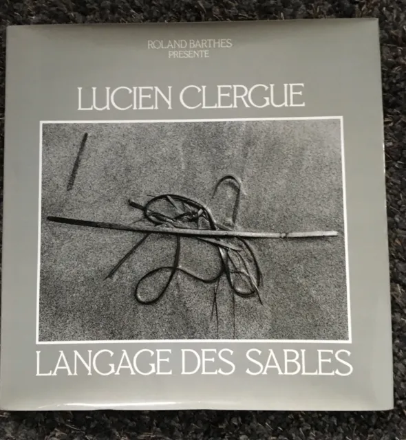 Lucien Clergue: Langage des sables. Clergue, Lucien quasi neuf