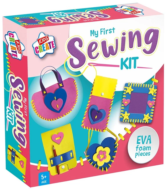 Kit de couture 5 pièces pour enfants, premier kit de couture
