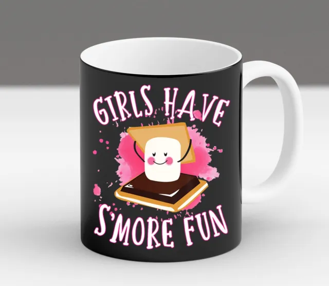 Funny Smores Camping Girls Have Smore Fun Party Birthday Farewell Gift Mug