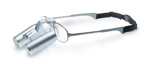 ZEISS - EyeMag  Pro F - titanium frame with magnifying alluminium loupe