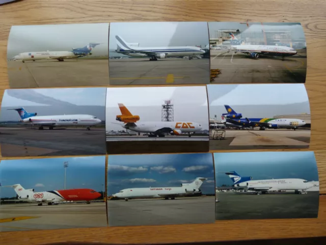 9 PHOTOS OF various airliners, Different types and airlines ( 76.C89 ...