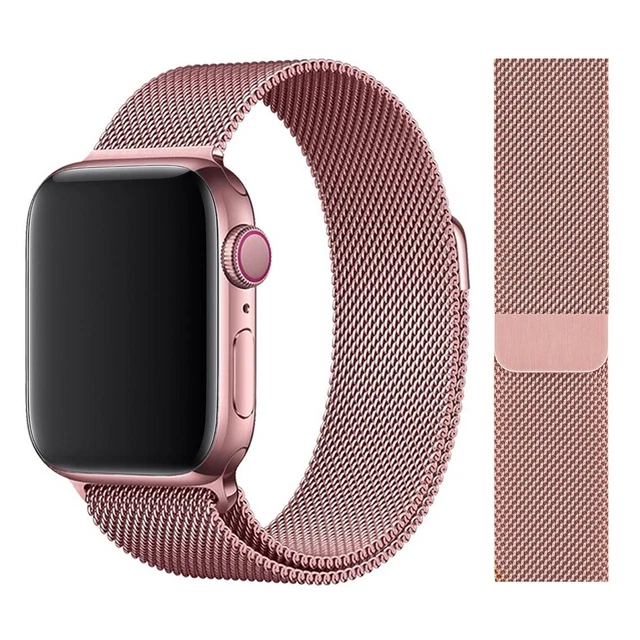 Armband Apple Watch Milanaise Edelstahl Serie 2 3 4 5 6 SE 38 40 42 44 Milanese 9