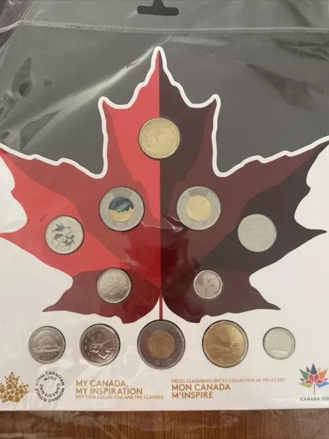 My Canada, My Inspiration 2017 Special Loonie & Toonies Royal Canada Mint