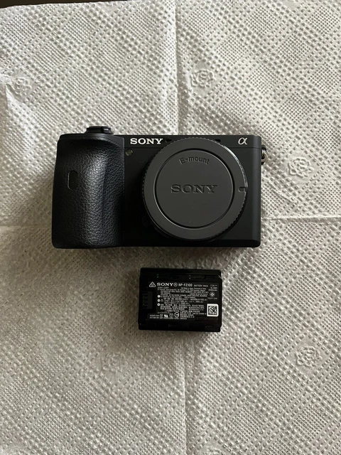 Sony Alpha a6600 24.2MP Mirrorless Camera - Black (Body Only) 1400 SHUTTER COUNT