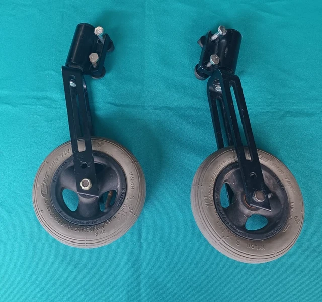 Par de neumáticos lisos de ruedas para silla de ruedas Quickie