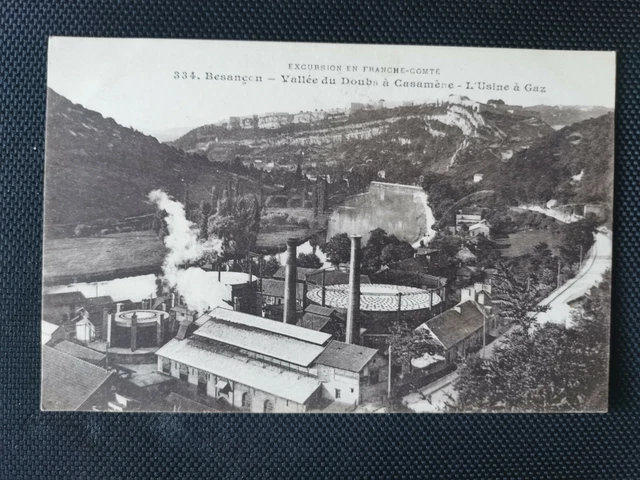 CPA 25 Excursion en Franche-Comté - BESANCON - Vallée du Doubs